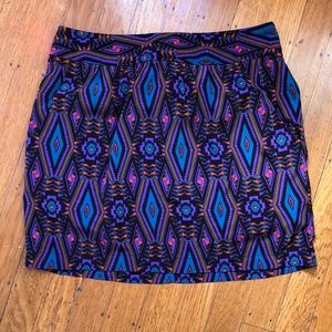 Forever 21 Tribal Print Skirt
